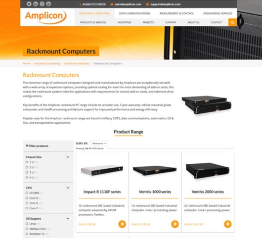 Amplicon screenshot